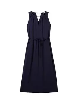 Платье TOM TAILOR, цвет Navy/Dark blue