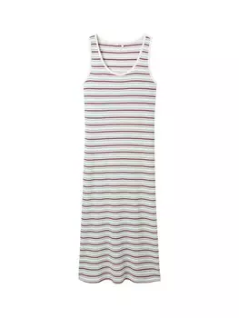 Платье TOM TAILOR DENIM Dress, белый