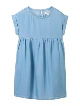Платье TOM TAILOR Dress, синий деним