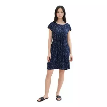 Платье Tom Tailor Easy Viscose, синий