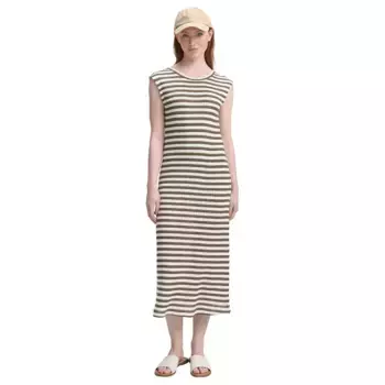 Платье Tom Tailor Knitlike, бежевый