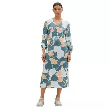 Платье Tom Tailor Printed Airblow, Разноцветный