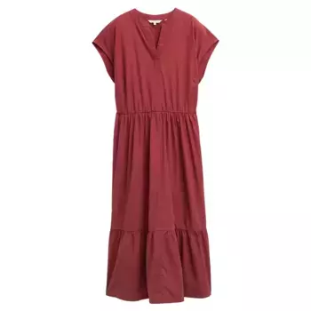 Платье Tom Tailor Solid Volants, красный