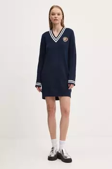 Платье Томми Джинс Tommy Jeans, темно-синий
