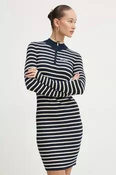 Платье Томми Джинс Tommy Jeans, темно-синий