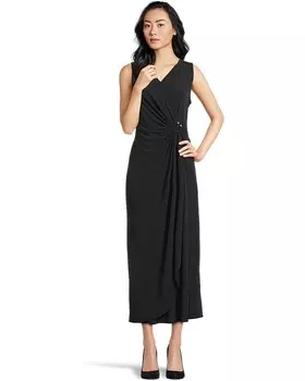 Платье Tommy Bahama Clara Glimmer Sleeve Maxi Dress, черный