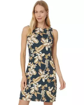 Платье Tommy Bahama Darcy Hightide Flora Sleeveless Dress, цвет Blue Atlas