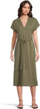 Платье Tommy Bahama Islandscape Jersey Midi Dress, цвет Dark Fern