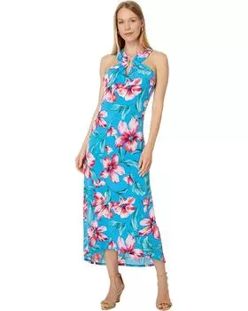 Платье Tommy Bahama St. Barts Blossom Maxi Dress, цвет Pacific Cyan