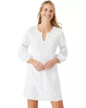 Платье Tommy Bahama St. Lucia Split-Neck, белый