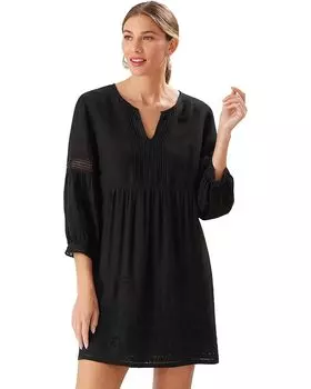 Платье Tommy Bahama St. Lucia Split-Neck, черный