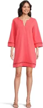 Платье Tommy Bahama Sunset Harbor Long Sleeve Dress, цвет Melon Berry