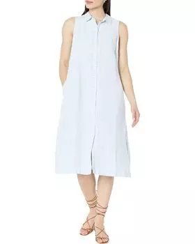 Платье Tommy Bahama Ventana Plaid Shirtdress, цвет Light Sky