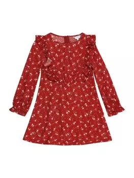Платье TOMMY HILFIGER Dress, цвет Fire red