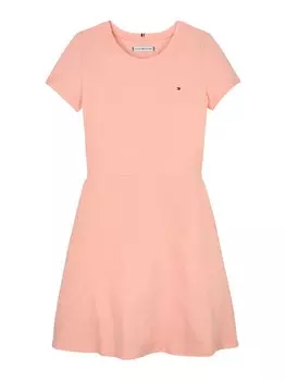 Платье TOMMY HILFIGER ESSENTIAL, розовый