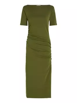 Платье TOMMY HILFIGER, зеленый