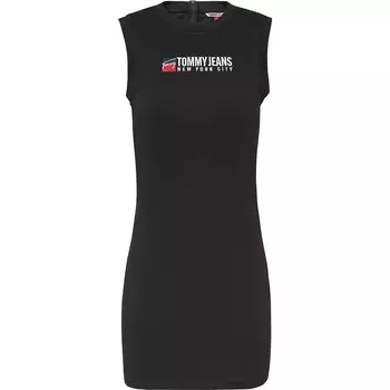 Платье Tommy Jeans Athletic, черный