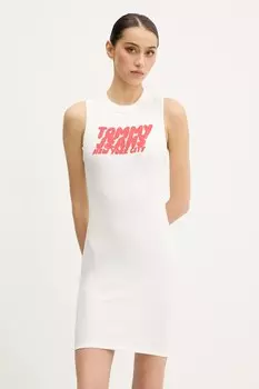 Платье Tommy Jeans, белый