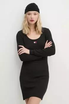 Платье Tommy Jeans, черный