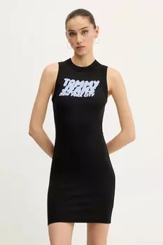 Платье Tommy Jeans, черный