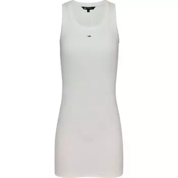 Платье Tommy Jeans Essential, бежевый