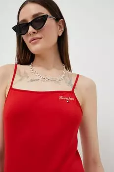Платье Tommy Jeans, красный