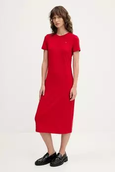 Платье Tommy Jeans, красный