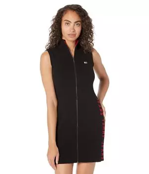 Платье Tommy Jeans, Sleeveless Zip Front Sweaterdress