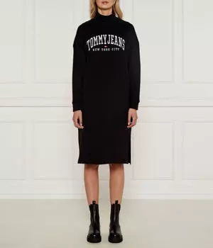 Платье Tommy Jeans Varsity, черный