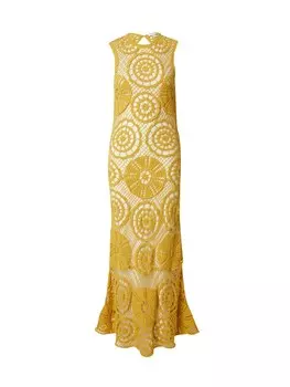 Платье TOPSHOP Beach Dress, цвет Mustard