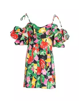 Платье Topshop, зеленый