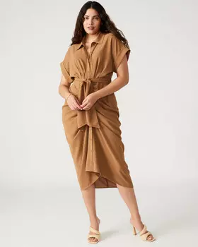 Платье Tori Knit Dress Steve Madden, бежевый