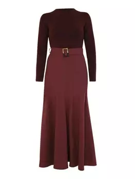 Платье Touche Prive, бордовый