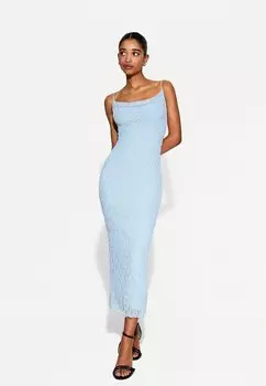 Платье-трансформер Bershka, светло-голубой