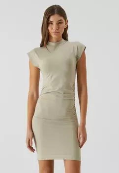Платье-трансформер SHORT - Jersey dress Urban Classics, бежевый