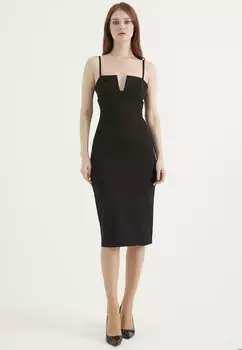 Платье-трансформер STRAPPY WITH CHEST DETAIL Herita, черный