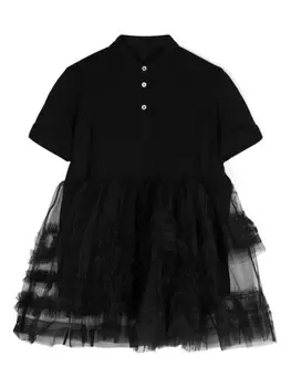 Платье трапециевидной формы с короткими рукавами jnby by JNBY, черный