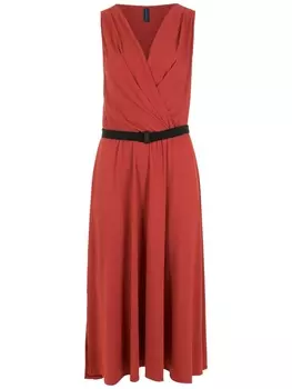 Платье-трапеция без рукавов Lygia & Nanny, красный