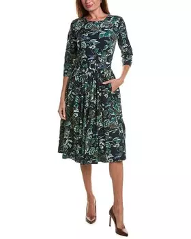 Платье-трапеция Florance от Samantha Sung, индиго