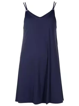 Платье-трапеция Kolaka с V-образным вырезом Lygia & Nanny, синий