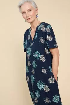 Платье-Трапеция Lydia White Stuff, синий