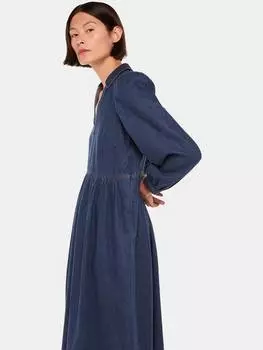 Платье-трапеция от рины Whistles, синий