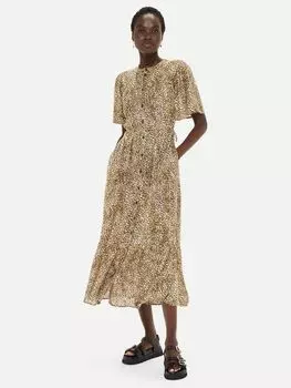 Платье-трапеция Whistles Petite Ink Spot, Многоцветный