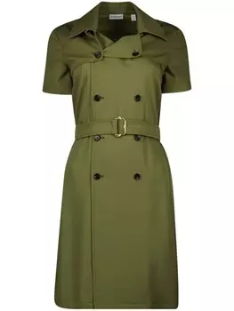 Платье-тренч Burberry, зеленый