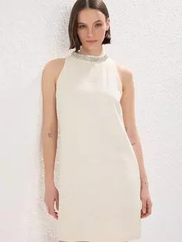 Платье Trendyol, экрю