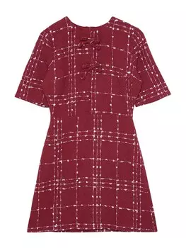 Платье Trendyol, бордовый