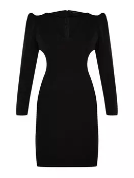 Платье Trendyol Curve, черный