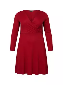 Платье Trendyol Curve, красный