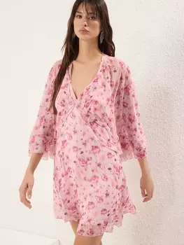 Платье Trendyol, цвет Rose/Dark pink