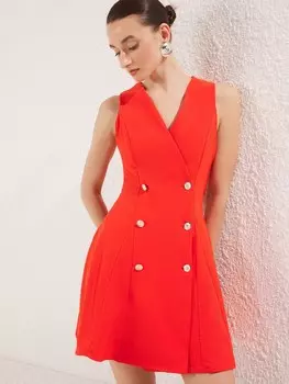 Платье Trendyol, красный